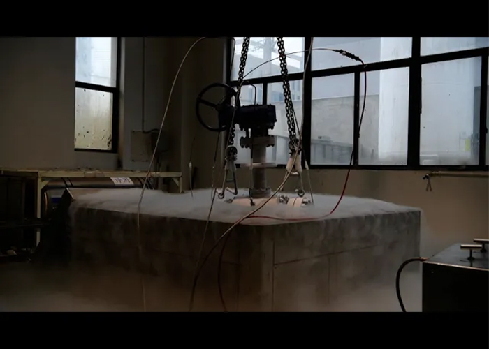 ball valve cryogenic testing